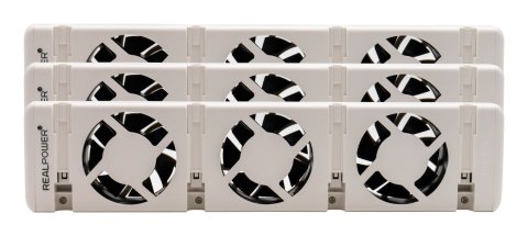 RealPower HL-3 Wewnętrzna Biały Wentylator elektryczny ogrzewacza pomieszczeń