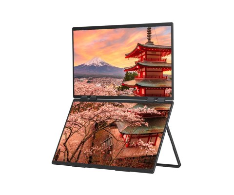 Podwójny monitor FHD JAPANNEXT 60,5 cm JN-DMD-IPS238F-C4