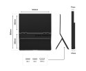 Podwójny monitor FHD JAPANNEXT 60,5 cm JN-DMD-IPS238F-C4
