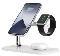 RealPower ChargeAIR Mag Słuchawki, Smartfon, Smartwatch Biały USB Bezprzewodowe ładowanie Wewnętrzna