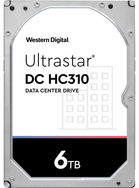 Dysk serwerowy HDD Western Digital Ultrastar DC HC310 HUS726T6TAL5204 (6 TB; 3.5"; SAS)