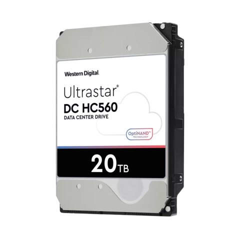 Dysk serwerowy HDD Western Digital Ultrastar DC HC560 WUH722020BLE6L4 (20 TB; 3.5"; SATA)