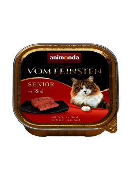 ANIMONDA Vom Feinsten Senior Cat wołowina - mokra karma dla kota - 100g