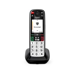 Gigaset EASY 500 Telefon analogowy/DECT Nazwa i identyfikacja dzwoniącego Czarny, Srebrny