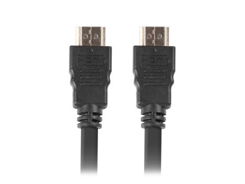 Kabel Lanberg CA-HDMI-10CC-0150-BK (HDMI M - HDMI M; 15m; kolor czarny)