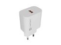 Natec Ładowarka sieciowa Ribera 1xUSB-A 18W biała