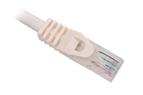 Patchcord U/UTP Lanberg PCU6-10CC-0100-W (RJ45 - RJ45 ; 1m; UTP; kat. 6; kolor biały)