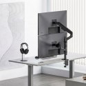 Ergo Office Uchwyt na 2 monitory 17-32 cali ER-692 B