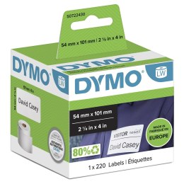 DYMO LW - Etykiety wysyłkowe / do identyfi katorów imiennych - 54 x 101 mm - S0722430