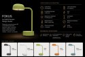 Kooduu Lampa przenośna akumulatorowa FOKUS pomarańczowa