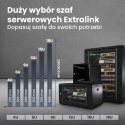 Extralink LITE 4U 10 280X310 WALL-MOUNTED RACKMOUNT CABINET BLACK Stojak wolnostojący/ścienny/podłogowy Czarny