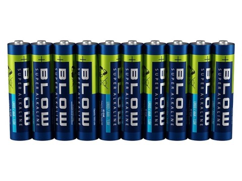 BLOW Bateria AAA LR3 Super Alkaline 10 sztuk