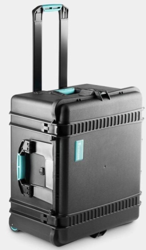 Walizka ładująca na 10 laptopów 15,6" 10 gniazd 230V AC