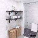 MACLEAN UCHWYT SKŁADANY POD PÓŁKĘ ŚCIENNĄ UCHWYT SKŁADANY PÓŁKI ŚCIENNEJ MACLEAN, MIN 350MM, MAX 700MM, MAX 50KG, 2 SZTUKI, M