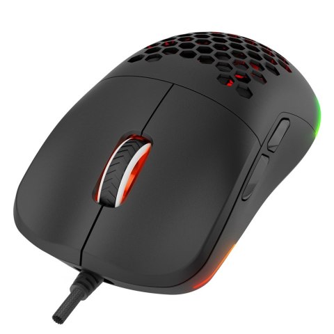 RAMPAGE MYSZ GAMINGOWA PRZEWODOWA 12800DPI BLINK BLACK
