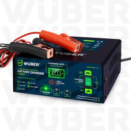 Prostownik mikroprocesorowy 6-12V 15A + ładowarka do akumulatora W14017 WUBER