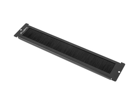 LANBERG PANEL SZCZOTKOWY DO SZAFY 19" STOJĄCEJ FF01 Z LCD MONTOWANY W PRZEPUSTACH KABLOWYCH CZARNY