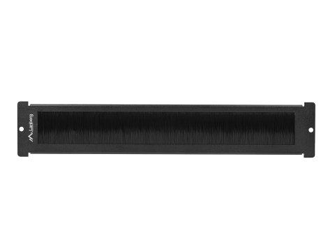 LANBERG PANEL SZCZOTKOWY DO SZAFY 19" STOJĄCEJ FF01 Z LCD MONTOWANY W PRZEPUSTACH KABLOWYCH CZARNY