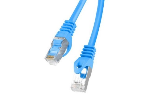 LANBERG PATCHCORD KAT.6 FTP 0.5M NIEBIESKI FLUKE PASSED