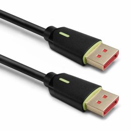 Kabel DisplayPort Qoltec M/M v2.1 | 80G | 0.5m