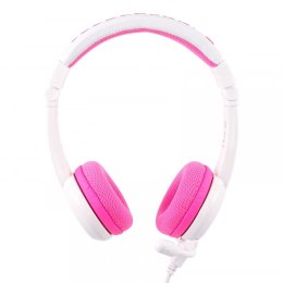 FIXPOINT Słuchawki dla dzieci 3+ 85dB z mikrofonem School+, różowe BP-SCHOOLP-PINK