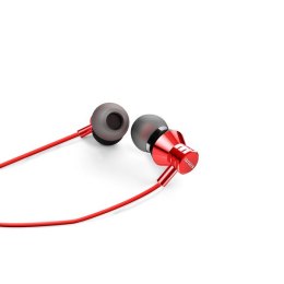 Słuchawki dokanałowe Dokanałowe AIWA ESTM-50USB-C/RD (1.2m /Złącze USB typu C wtyk/Czerwono-czarny)