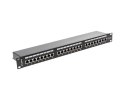 Patch panel Lanberg PPS5-1024-B (1U; kat. 5e; 24xRJ-45)