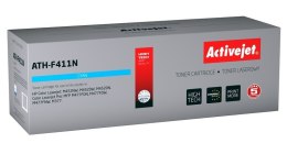 Activejet ATH-F411N Toner (zamiennik HP 410A CF411A; Supreme; 2300 stron; niebieski)