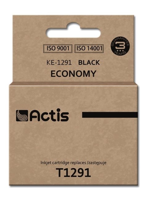 Actis KE-1291 Tusz (zamiennik Epson T1291; Standard; 18 ml; czarny)