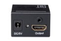 Digitus Wzmacniacz sygnału/Repeater HDMI do 35m, 1080p 60Hz FHD 3D, HDCP passthrough