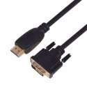 TB Kabel HDMI - DVI 1.8m DVI 24+1, pozłacany