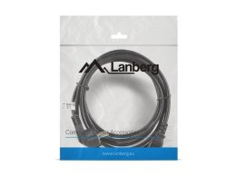 Lanberg Kabel zasilający CEE 7/7 - IEC 320 C13 VDE 3M czarny