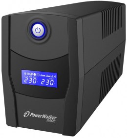 PowerWalker Zasilacz awaryjny UPS Line-Interactive 1000VA STL FR 2x PL 230V, USB, RJ11/45 In/Out