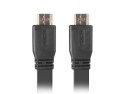 Lanberg Kabel HDMI-HDMI M/M v2.0 5m czarny płaski