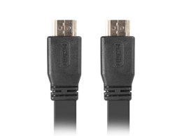 Lanberg Kabel HDMI-HDMI M/M v2.0 5m czarny płaski