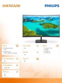 Philips Monitor 241E1SCA 23.6 cali VA Curved HDMI Głośniki