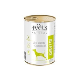 4VETS Natural Allergy Lamb Dog - mokra karma dla psa - 400 g