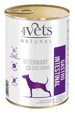 4VETS Natural Gastro Intestinal Dog - mokra karma dla psa - 400 g