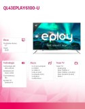 Allview Telewizor QLED 43 cale QL43EPLAY6100-U