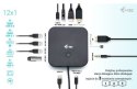 I-tec Stacja dokująca USB-C HDMI Dual DP Docking Station Power Delivery 100 W + i-tec Universal Charger 100 W