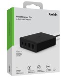 Belkin Ładowarka 108W 4-porty GaN 2xUSB- A 2xUSB-C czarna