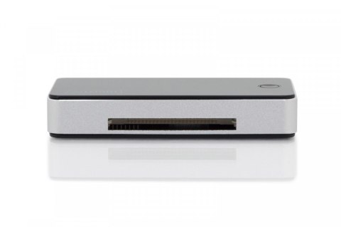 Digitus Czytnik kart 5-portowy USB 3.0 SuperSpeed, All-in-one, Czarno-srebrny