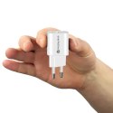 EverActive Ładowarka USB/USB-C QC3.0 30W technologia GaN Biała