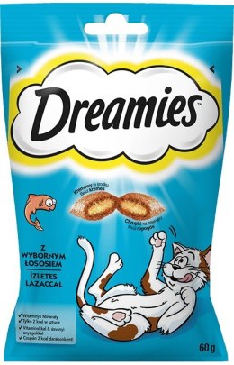 DREAMIES - przysmak dla kota z łososiem 60 g