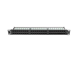 Lanberg Patch Panel 48 Port 1U Kat.6 czarny