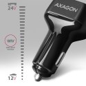 AXAGON PWC-PQ38 Ładowarka samochodowa PD & QUICK 38W, 2x port (USB-A + USB-C), PD3.0/QC3.0/AFC/FCP/Apple