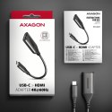 AXAGON RVC-HI2M Adapter USB-C -> HDMI 2.0 4K/60Hz Aluminum, 25cm kabel