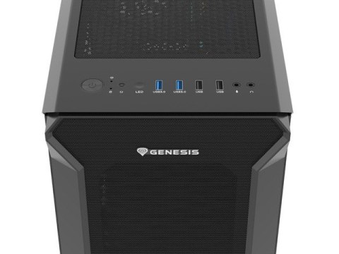 Natec Obudowa Genesis Irid 505F z oknem USB 3.0