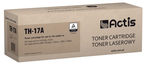 Actis TH-17A Toner (zamiennik HP 17A CF217A; Standard; 1600 stron; czarny)