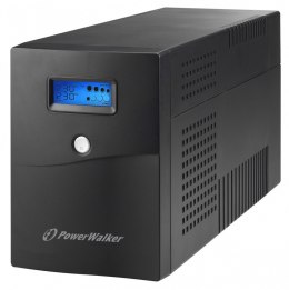 PowerWalker Zasilacz Line-Interactive 3000VA SCL 4xSchuko, RJ11/RJ45 IN/OUT, USB, LCD